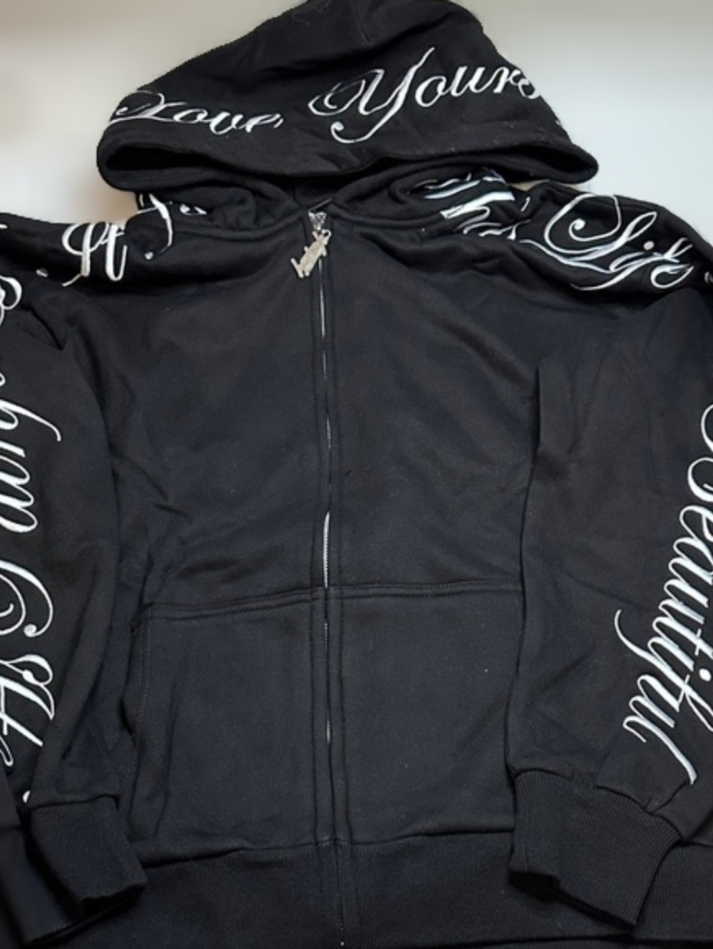 Yours Truly by Phora Zip Up Hoodie